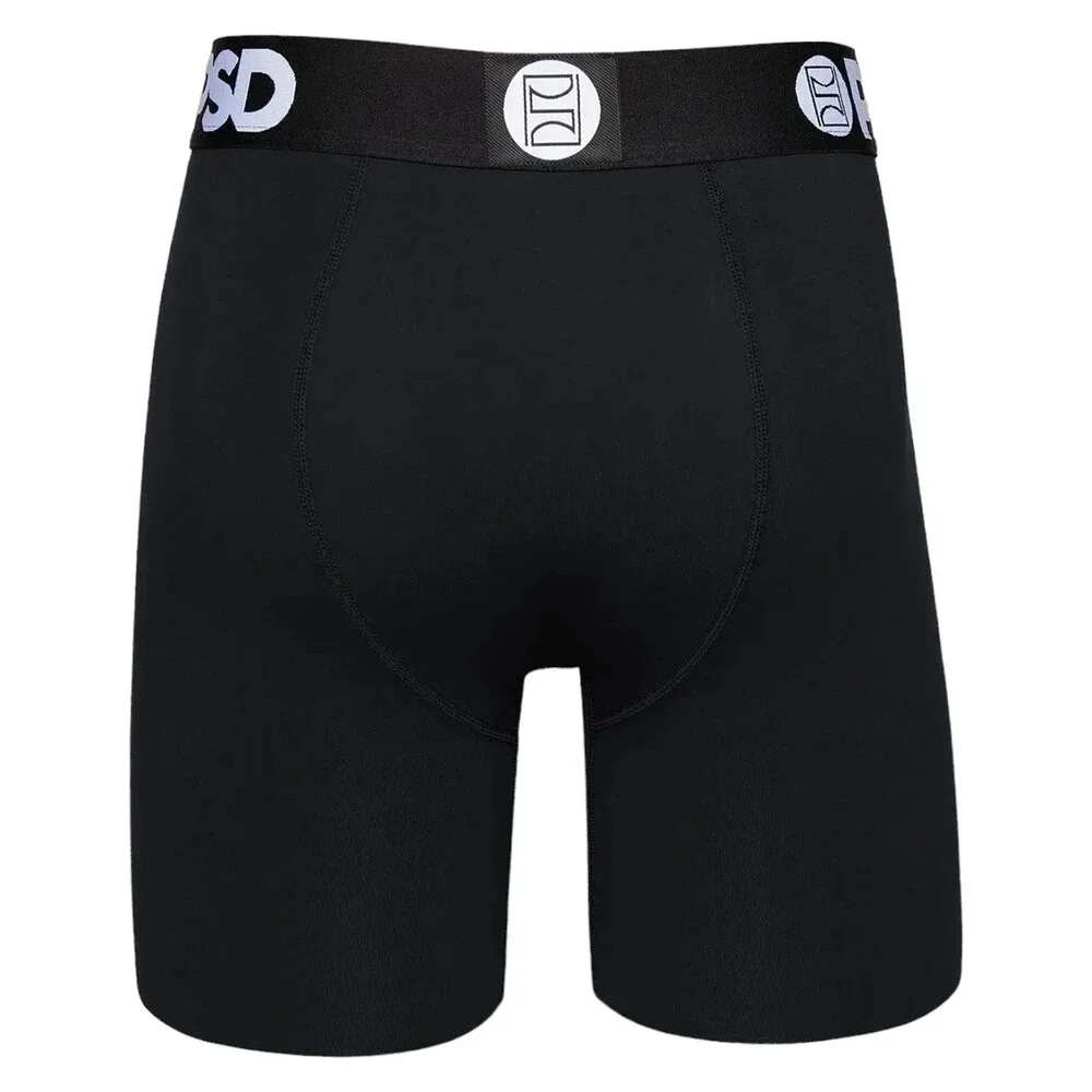 PSD Boxer Briefs Men's XL Black 4-way Stretch Underwear Pack of 3 GBO3340